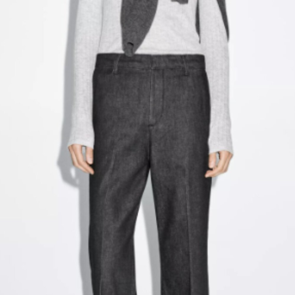 MASSIMO DUTTI MID-RISE BELL-BOTTOM JEANS – SIZE 36/4 (NEW WITH TAGS)